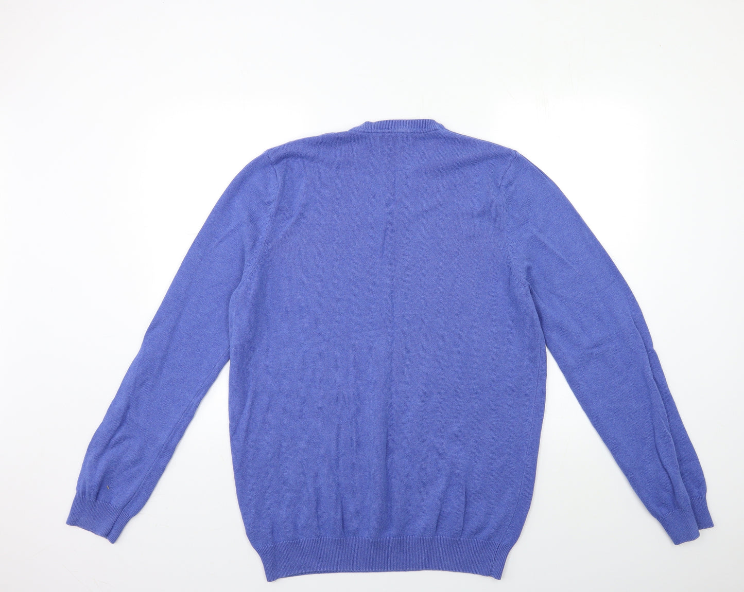 Marks and Spencer Mens Blue  Knit Pullover Jumper Size L