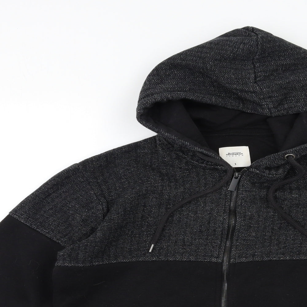 Burton Mens Black   Full Zip Hoodie Size S