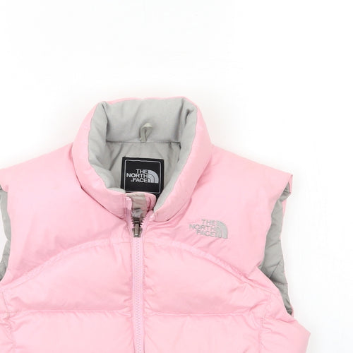 The North Face Girls Pink   Gilet Jacket Size S