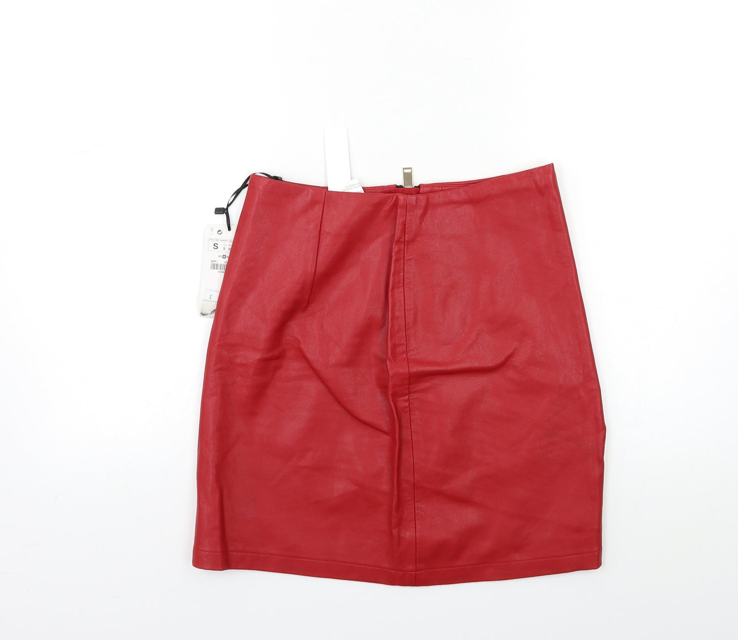Zara Womens Red   Mini Skirt Size S