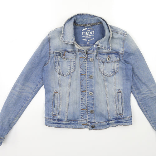 NEXT Womens Blue  Denim Jacket  Size 10