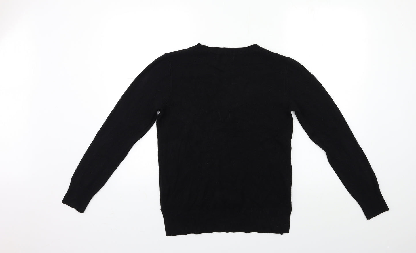 Atmosphere Womens Black  Knit Pullover Jumper Size 12