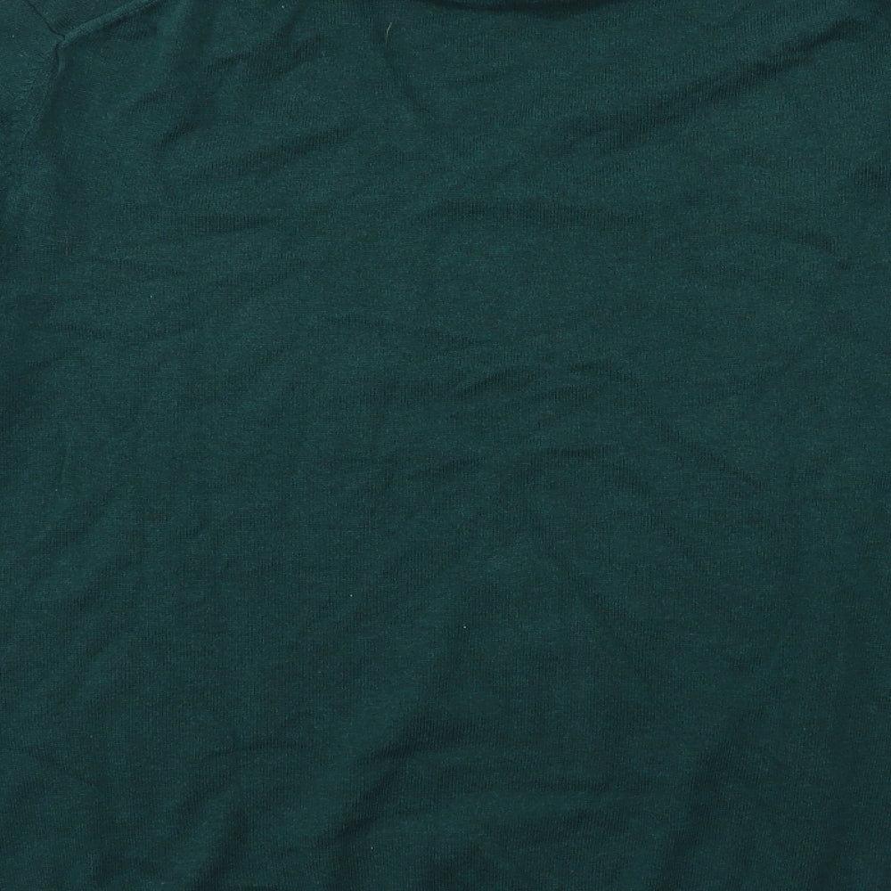 Marks and Spencer Mens Green  Knit Pullover Jumper Size L