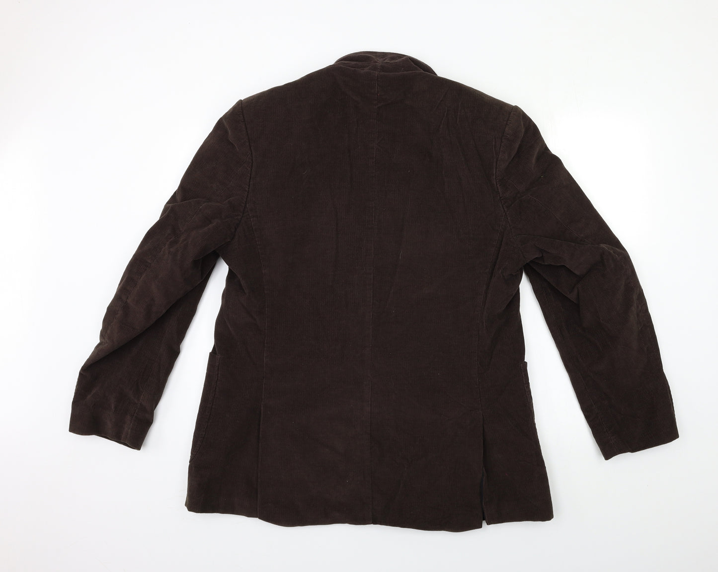 NEXT Mens Brown  Corduroy Jacket Suit Jacket Size L