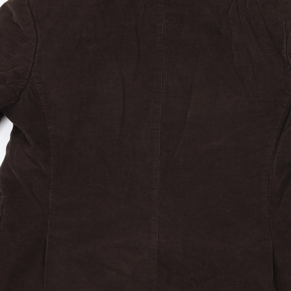 NEXT Mens Brown  Corduroy Jacket Suit Jacket Size L