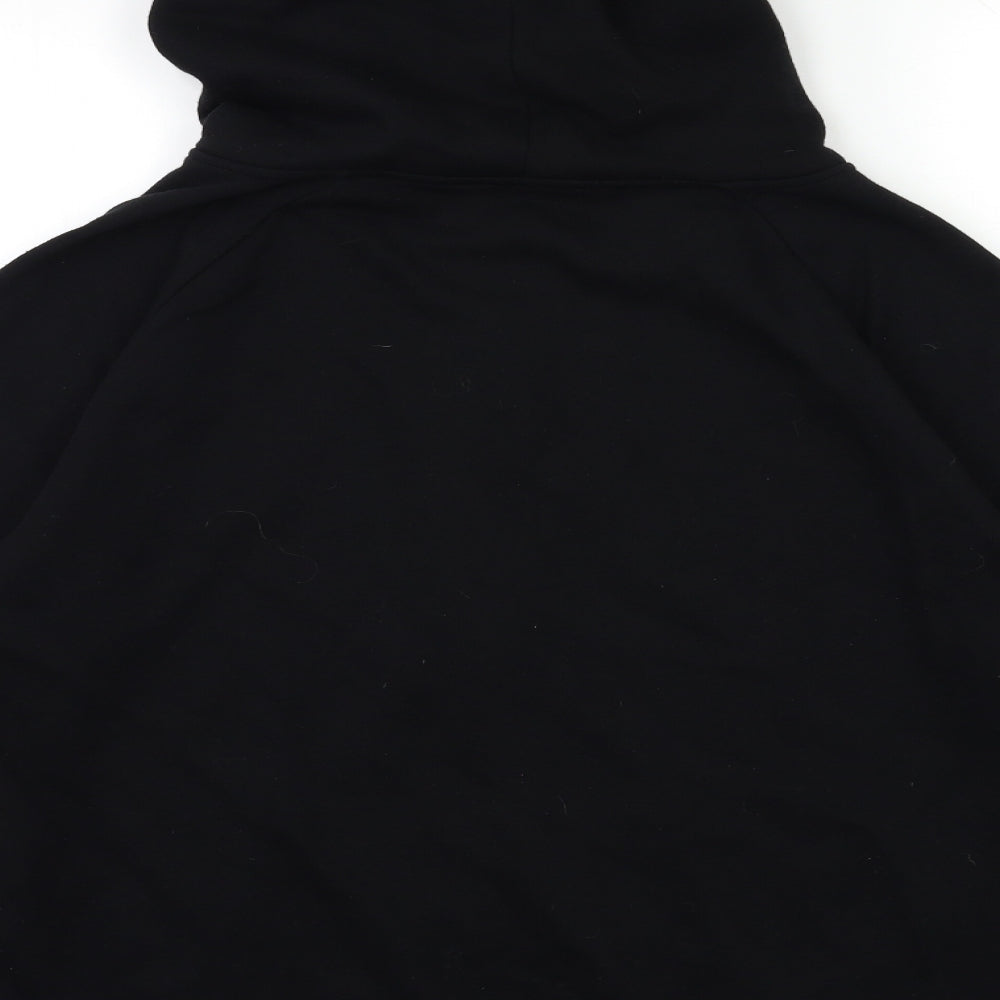 Primark Womens Black   Full Zip Hoodie Size L