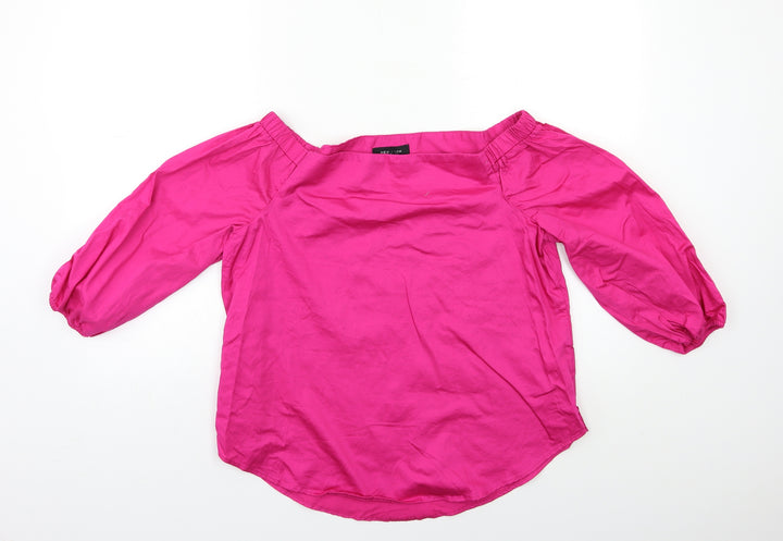 New Look Womens Pink   Basic Blouse Size 12