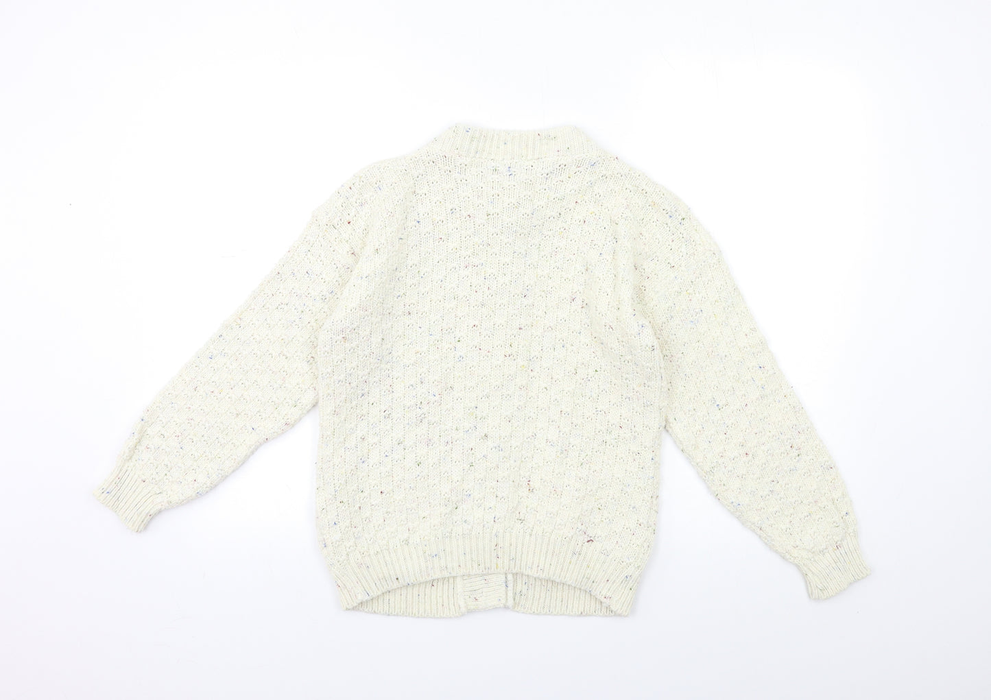 iNFLUENCE Womens Beige  Knit Cardigan Jumper Size XS