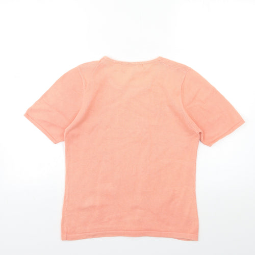 Autonomy Womens Pink  Knit Pullover Jumper Size 12