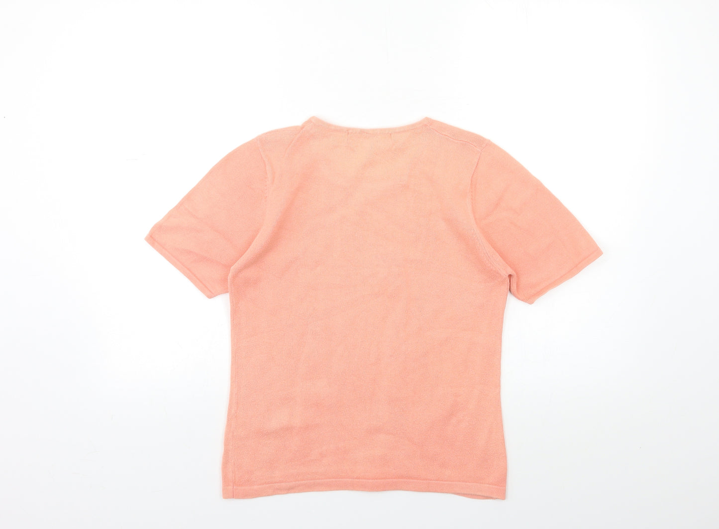 Autonomy Womens Pink  Knit Pullover Jumper Size 12