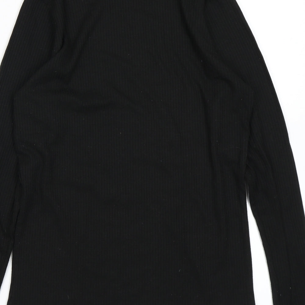 New Look Womens Black   Basic T-Shirt Size 12