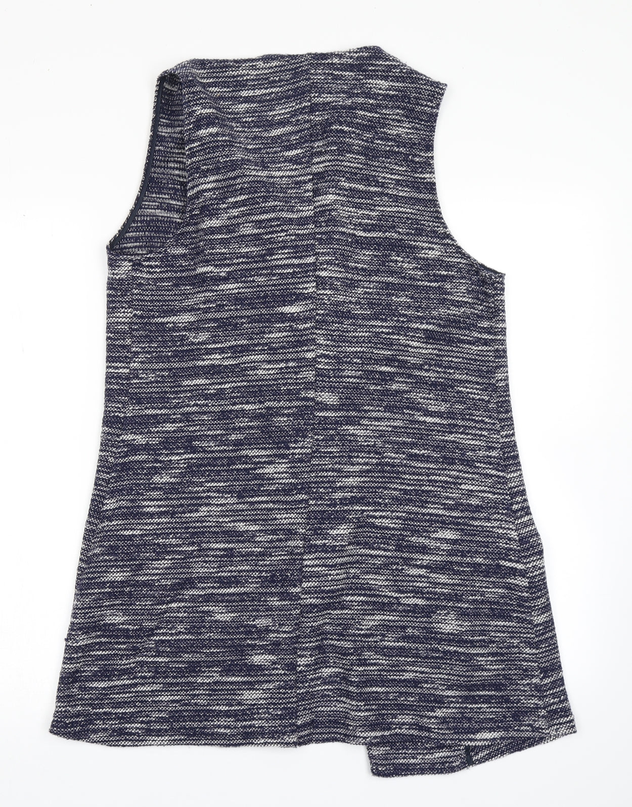 George Womens Blue Striped  Gilet Jacket Size 16