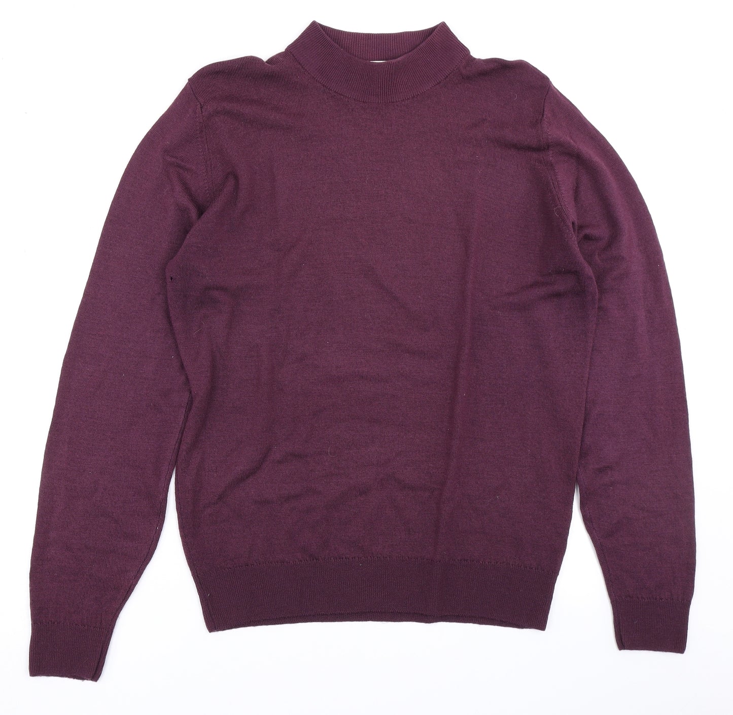 Equorian Womens Purple  Knit Pullover Jumper Size M