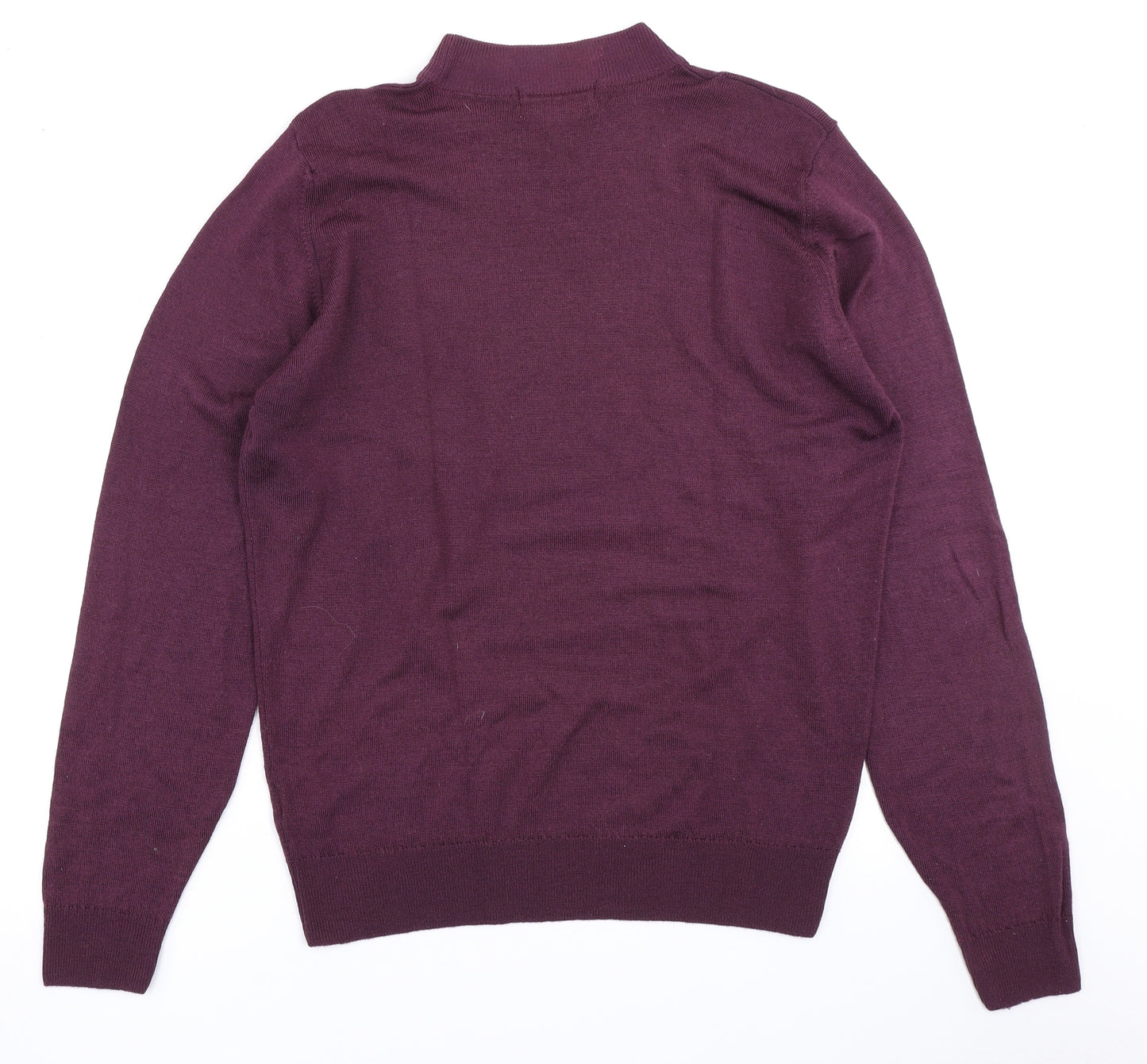 Equorian Womens Purple  Knit Pullover Jumper Size M