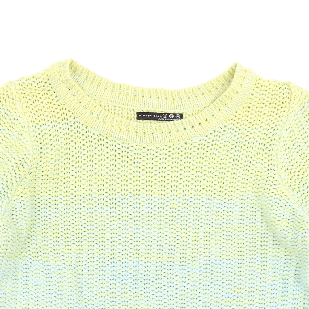 Atmosphere Womens Blue  Knit Pullover Jumper Size 12