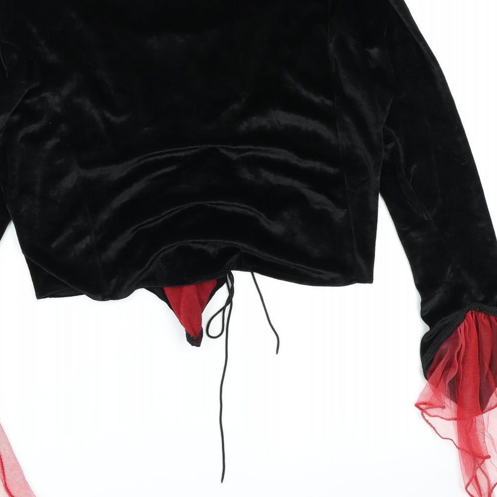 dark Star Womens Black   Basic T-Shirt Size XL