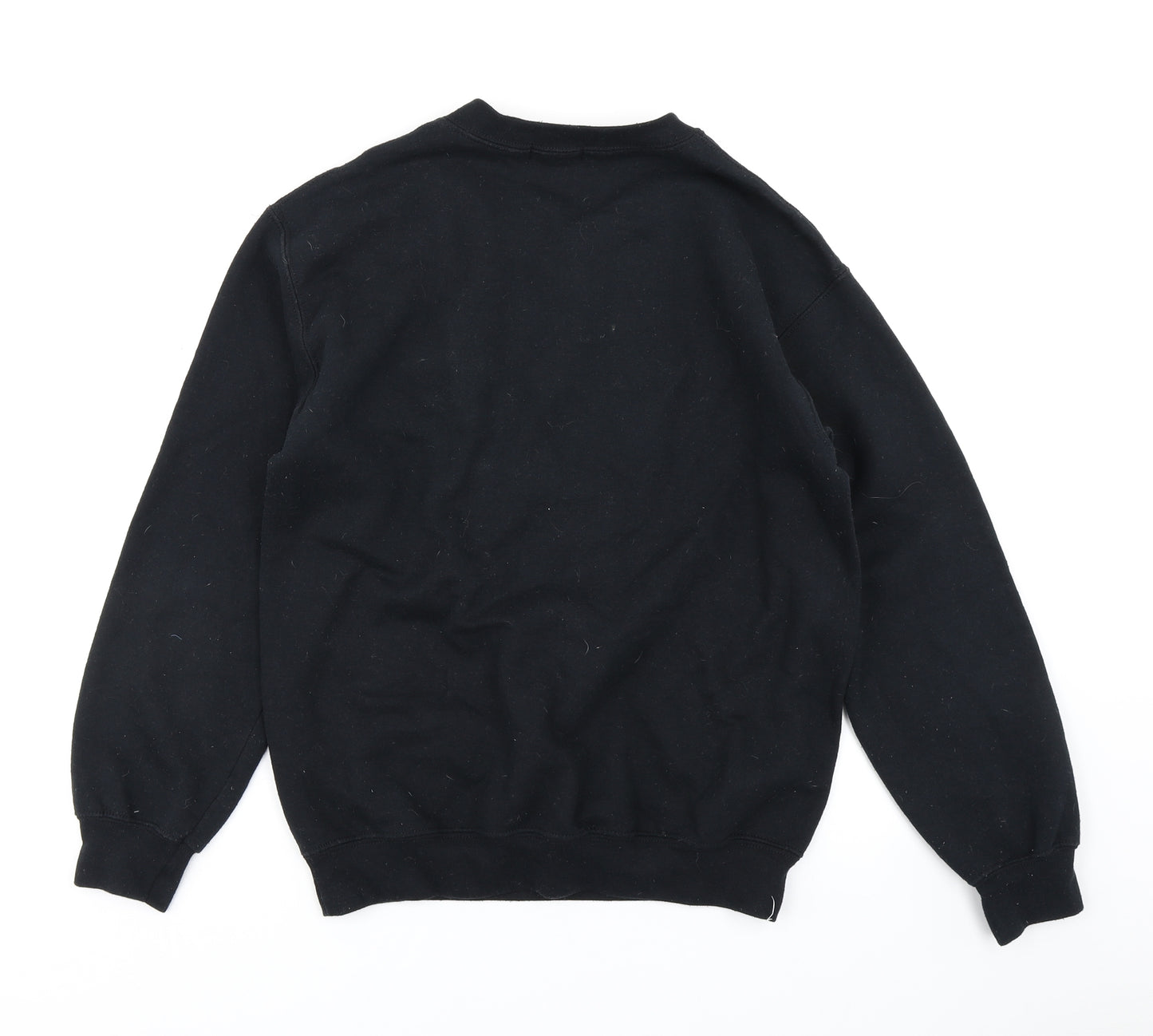 Topman Mens Black   Pullover Sweatshirt Size S