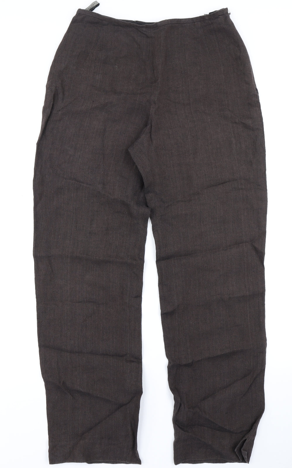 Jaeger Womens Brown   Trousers  Size 10 L28 in