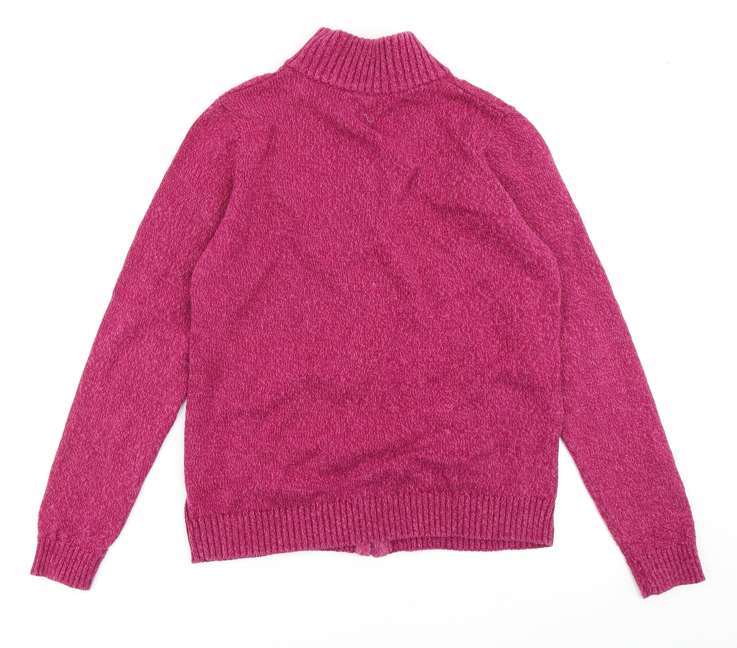 Isle Womens Pink  Knit Cardigan Jumper Size M