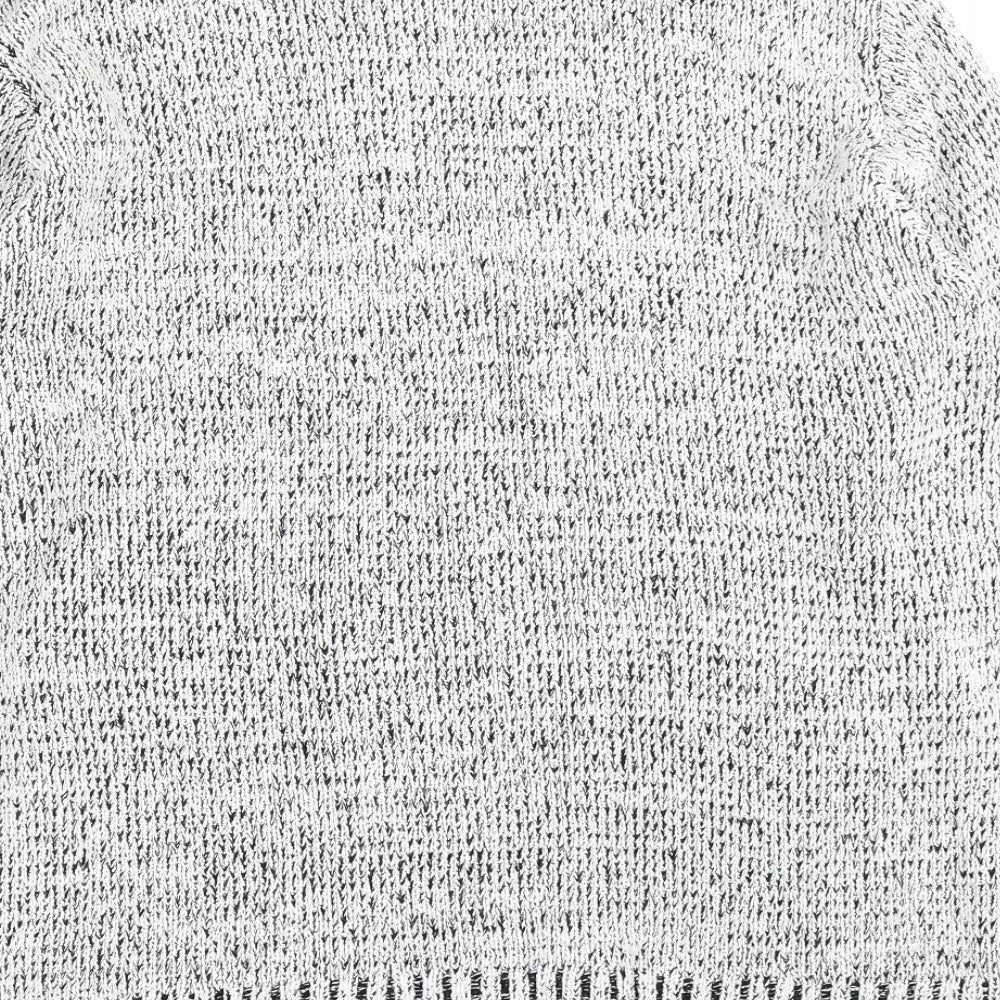 H&M Womens Grey  Knit Pullover Jumper Size XL