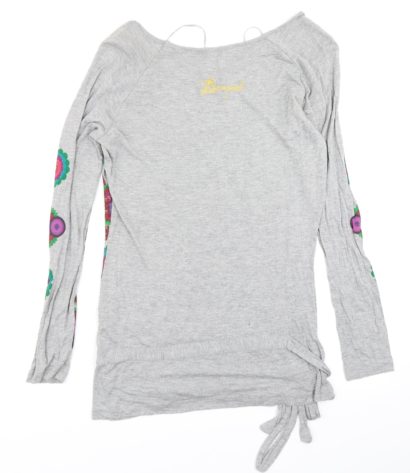 Desigual Womens Grey   Basic T-Shirt Size M