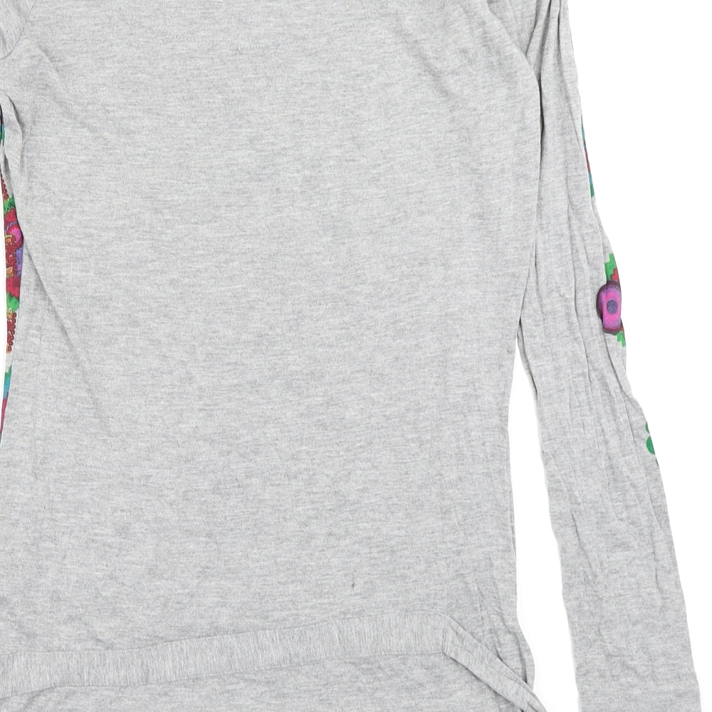 Desigual Womens Grey   Basic T-Shirt Size M