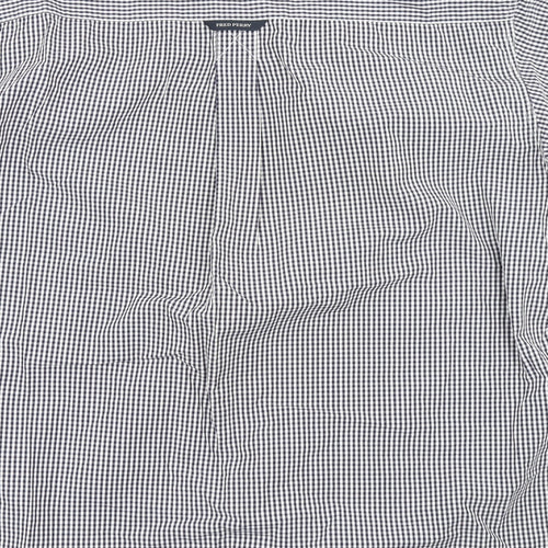 Fred Perry Mens Blue Check   Button-Up Size L