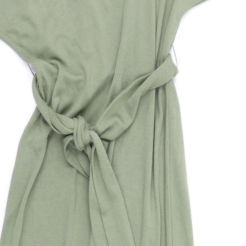 Bershka Womens Green   Fit & Flare  Size L