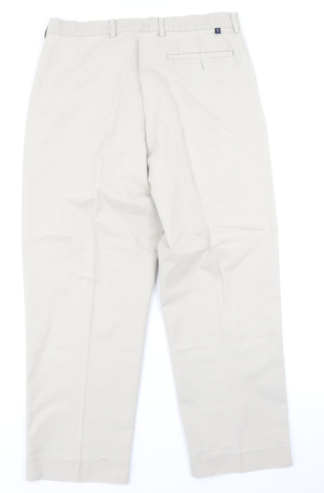 Farah Mens Beige   Chino Trousers Size 34 in L29 in