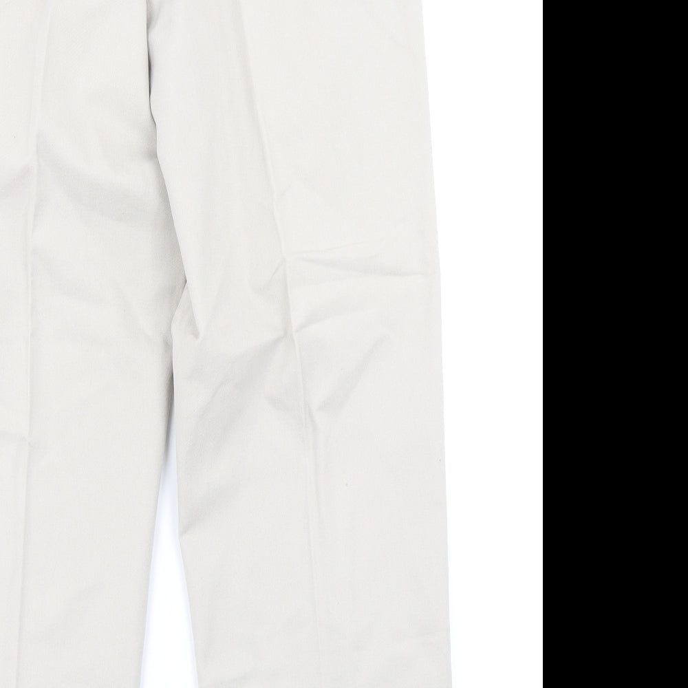 Farah Mens Beige   Chino Trousers Size 34 in L29 in