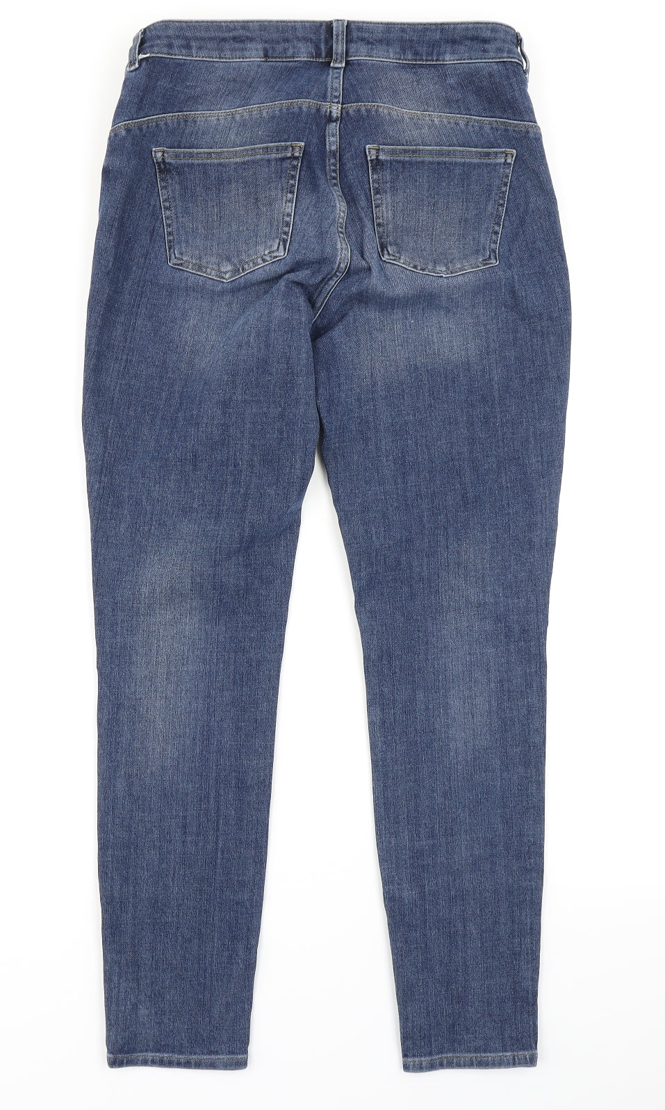 NEXT Womens Blue  Denim Skinny Jeans Size 12 L26 in