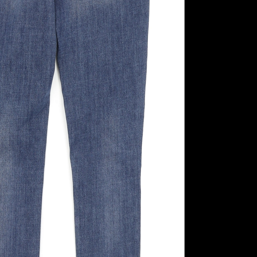 NEXT Womens Blue  Denim Skinny Jeans Size 12 L26 in