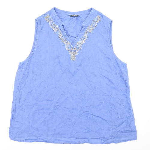 Profile Womens Blue   Tunic Tank Size 16