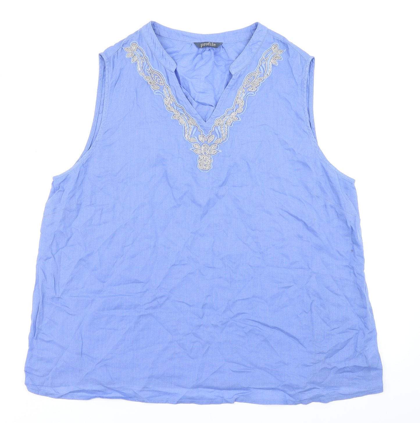 Profile Womens Blue   Tunic Tank Size 16