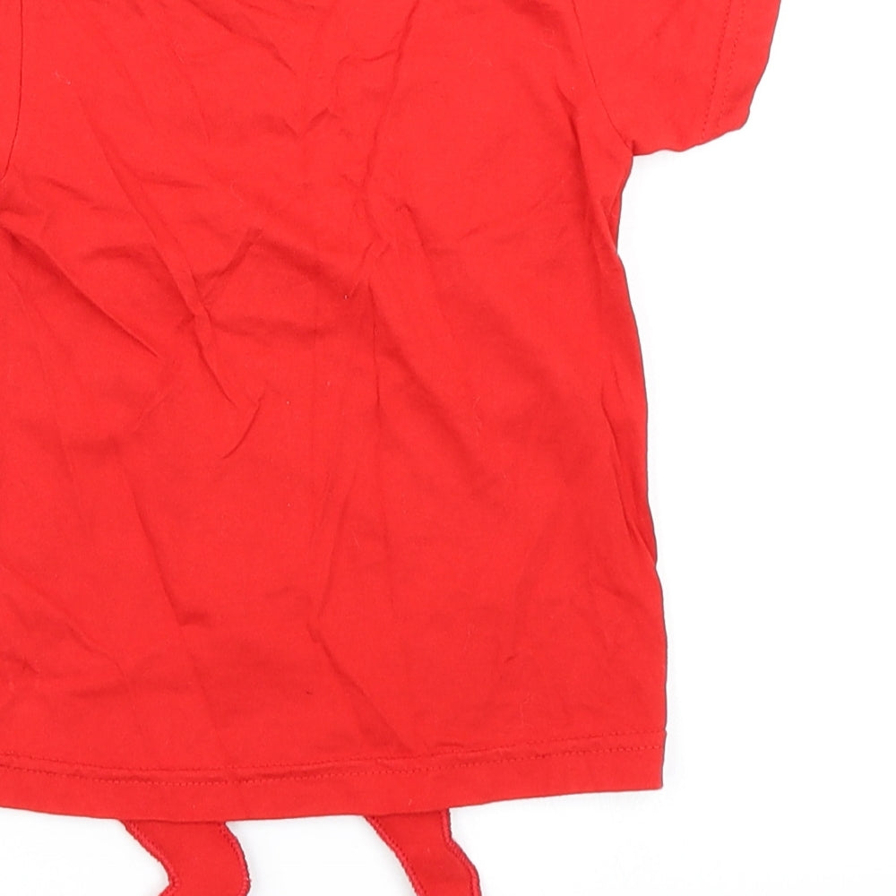 Jurassic World Boys Red   Basic T-Shirt Size 12 Months  - Dinosaurs