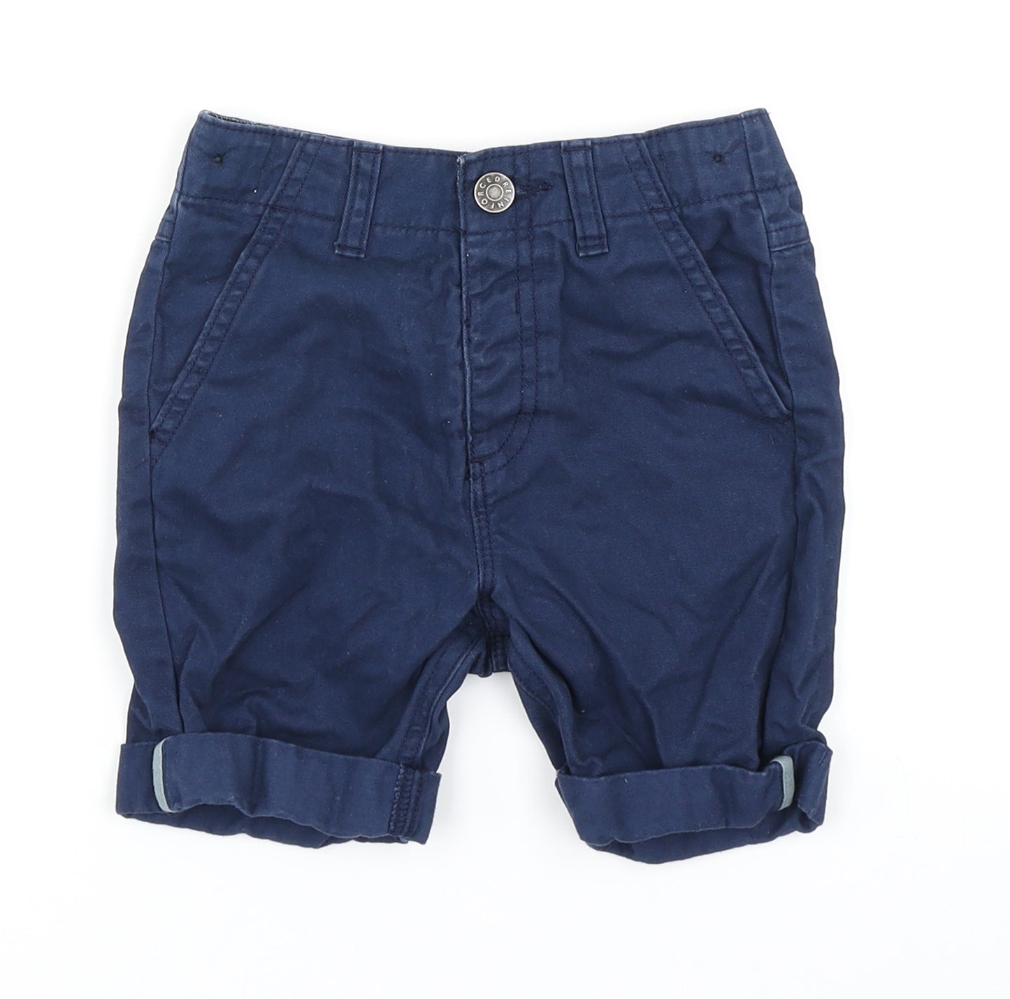 George Boys Blue   Chino Shorts Size 2-3 Years