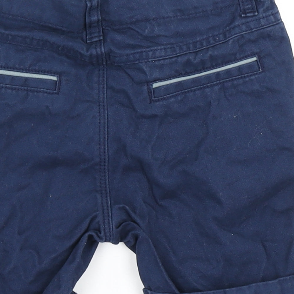 George Boys Blue   Chino Shorts Size 2-3 Years