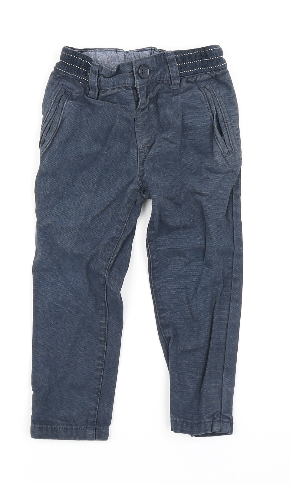 Nutmeg Boys Blue   Chino Trousers Size 2-3 Years
