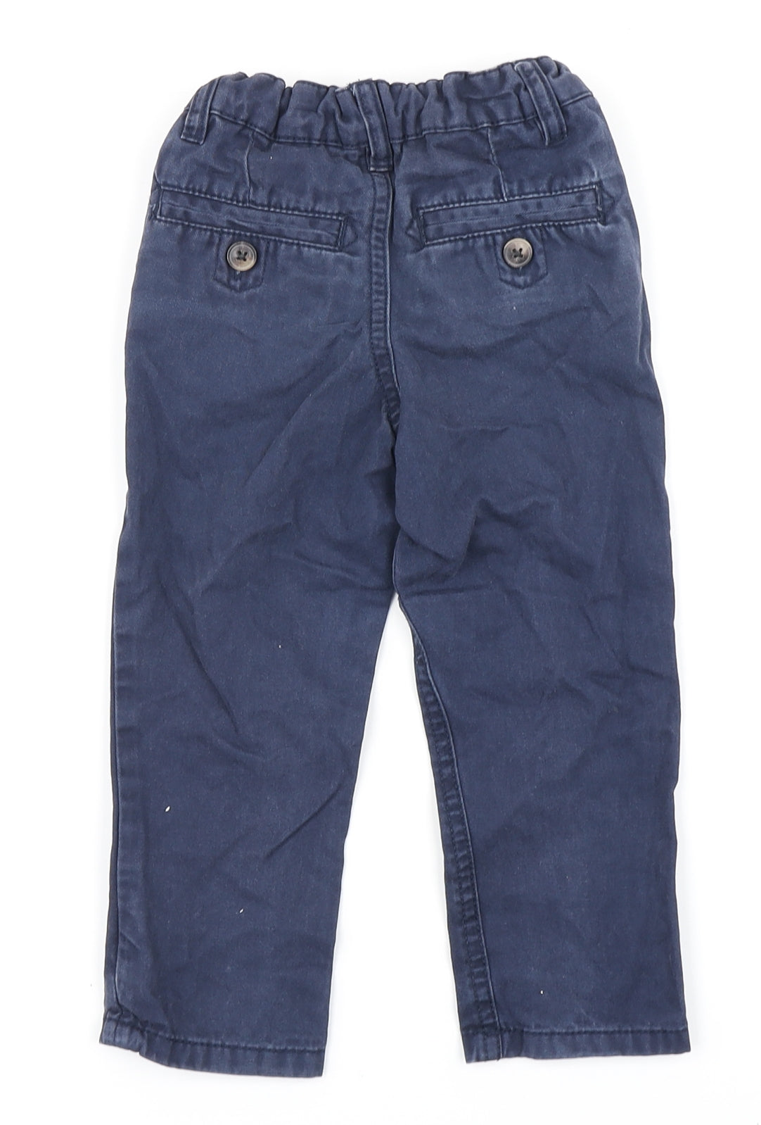 Denim Co Boys Blue   Chino Trousers Size 2-3 Years