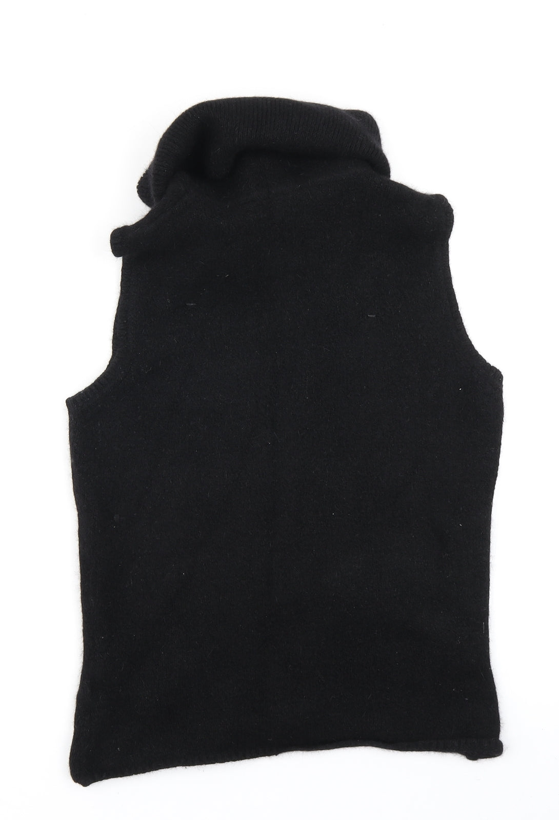 River Island Womens Black  Knit Vest Jumper Size 12