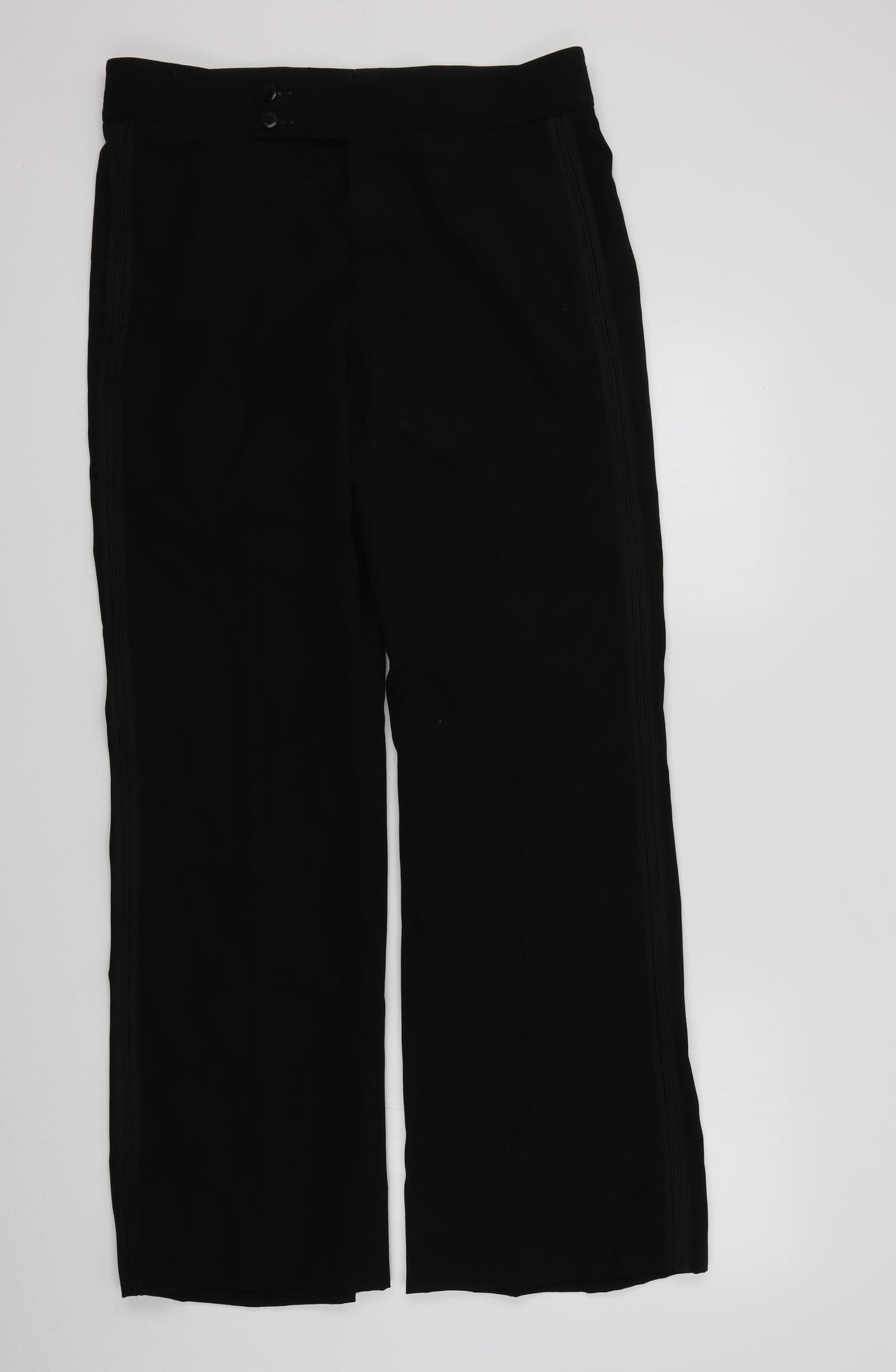 geoffrey moore Womens Black   Trousers  Size 32 in L31 in