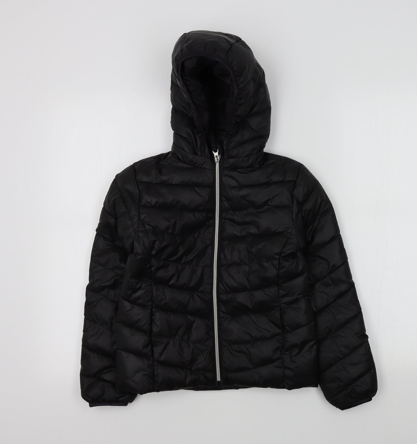 H&M Boys Black Colourblock  Jacket  Size 8-9 Years