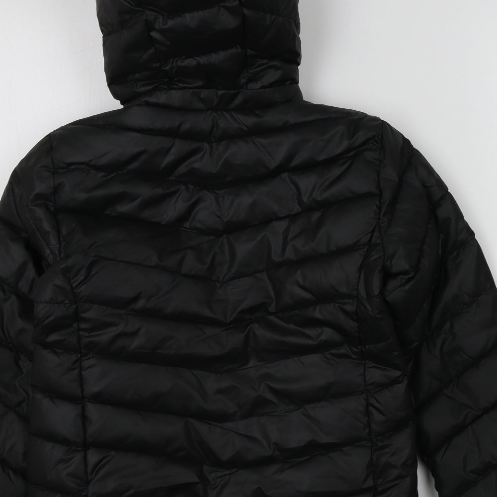 H&M Boys Black Colourblock  Jacket  Size 8-9 Years