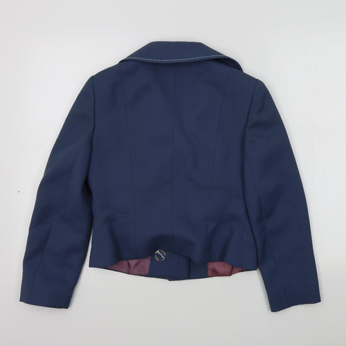 Berkertex Womens Blue Colourblock  Jacket Blazer Size M