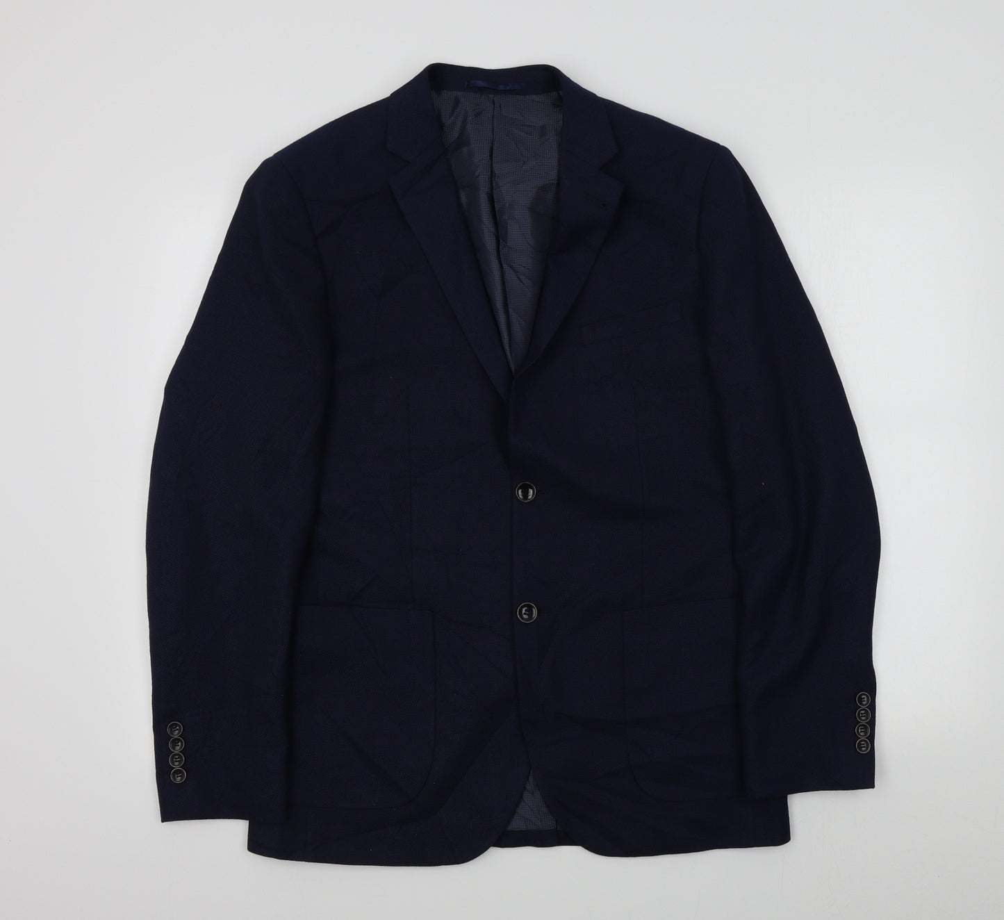 Preworn Mens Blue   Jacket Blazer Size 40