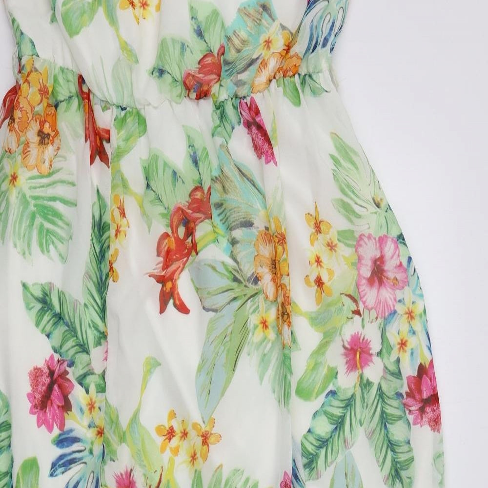 Primark Womens Multicoloured Floral  Fit & Flare  Size 14