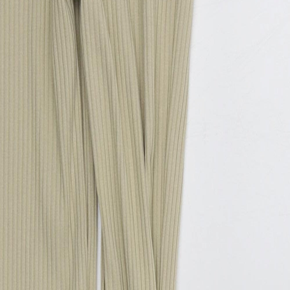 plouise Womens Beige Colourblock  Jegging Leggings Size S L31 in