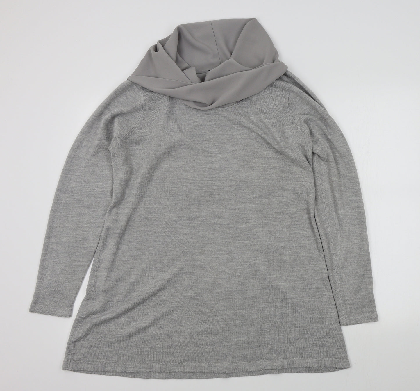 M&S Womens Grey   Pullover Jumper Size 18