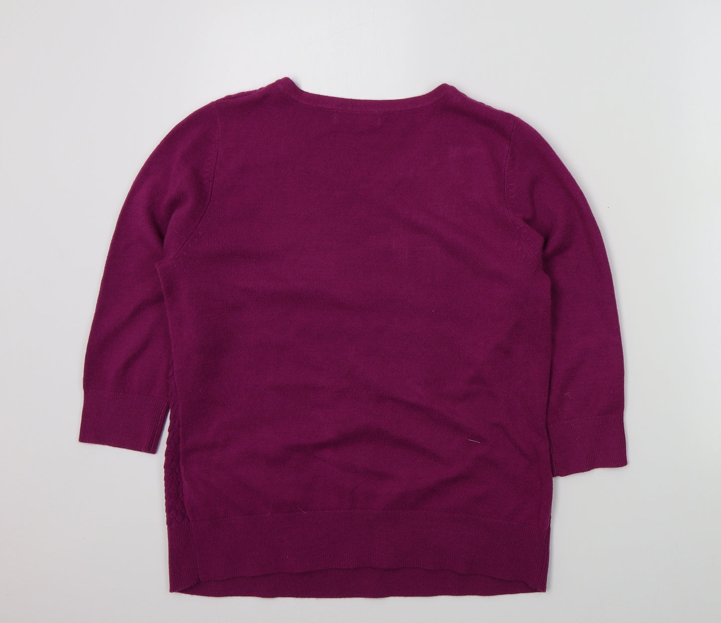 M&S Womens Pink   Pullover Jumper Size 14