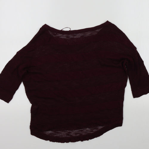 Dorothy Perkins Womens Pink   Pullover Jumper Size 10